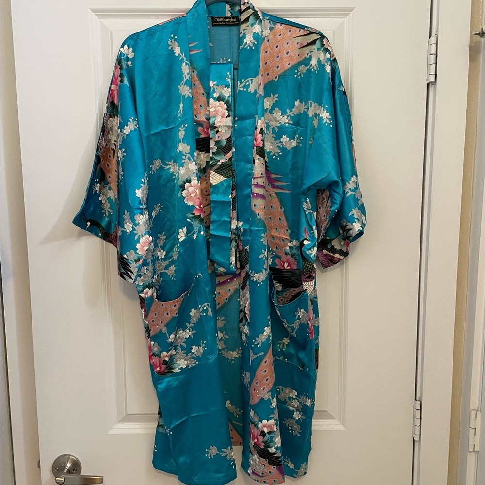 Silk Satin Robe